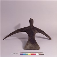 藏品(鳥形木雕)的圖片